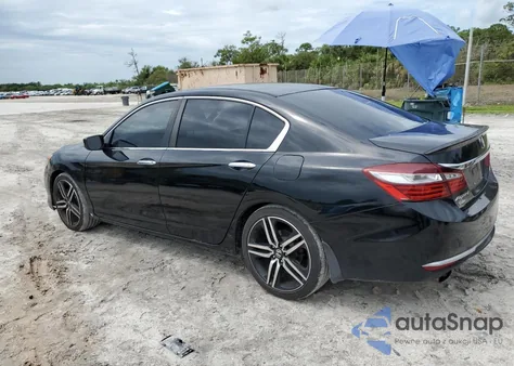 2016 Honda Accord Sport из США, поврежденный, VIN 1HGCR2F54GA035244